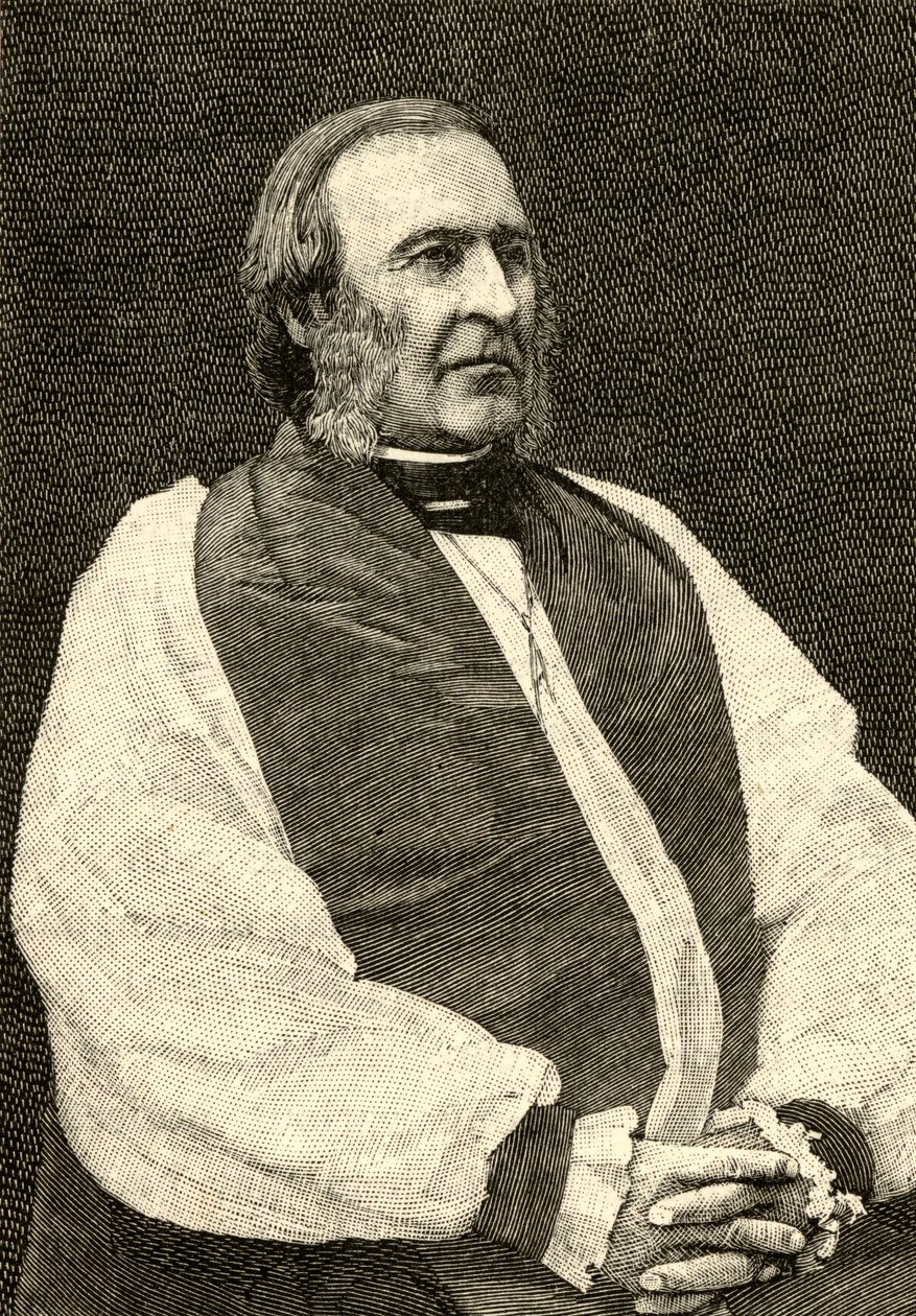 Frederick Temple (1821-1902) od English Photographer