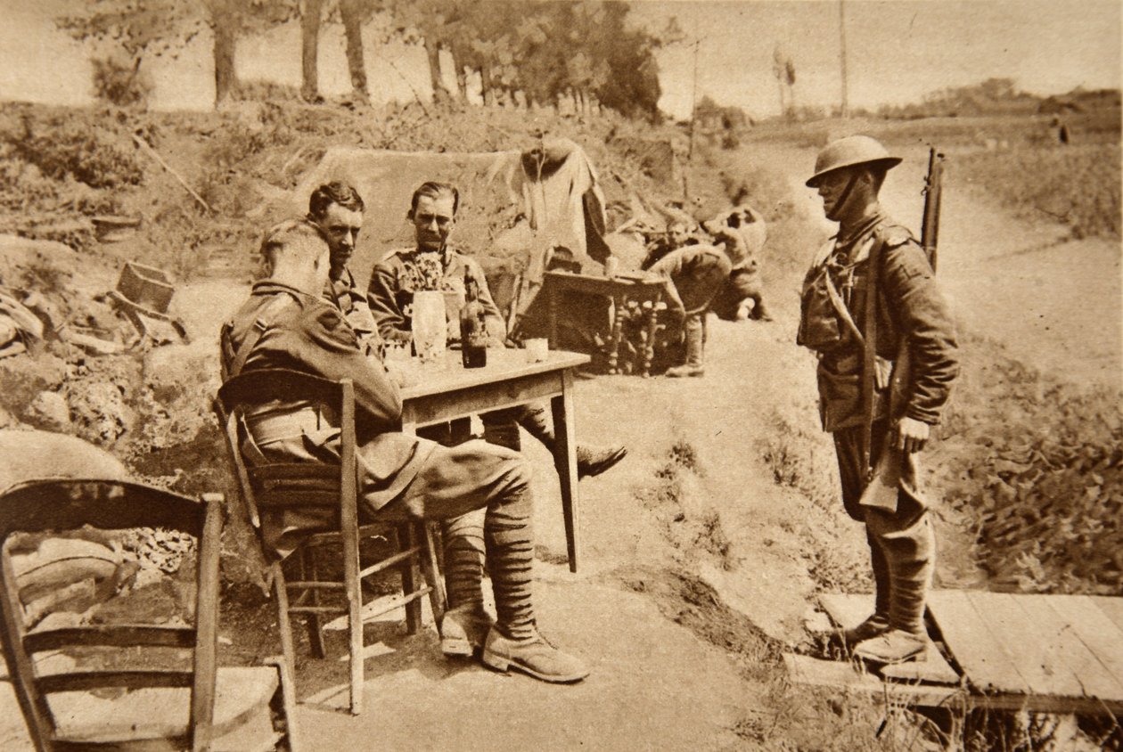 Z frontové linie, 1914-19 od English Photographer