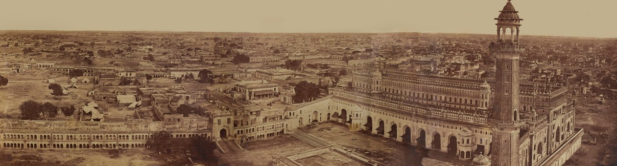 Indická krajina, ze sbírky devětadvaceti fotografií spojených s indickou vzpourou, cca 1858 od English Photographer