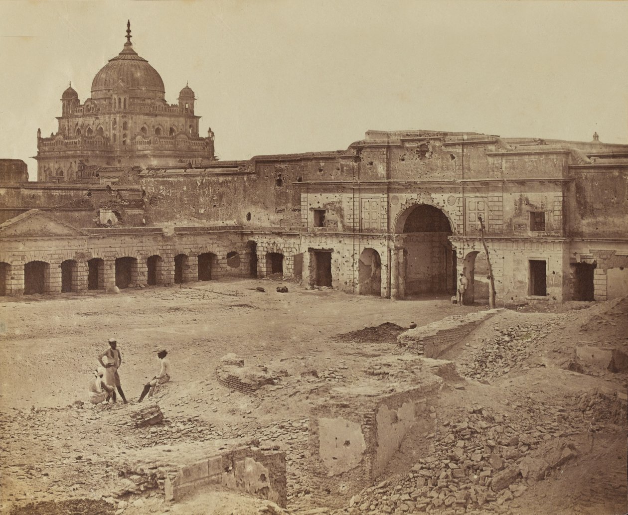 Indický palác, kolem roku 1858 od English Photographer