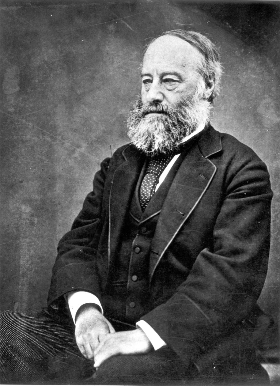 James Prescott Joule (1818-89) od English Photographer