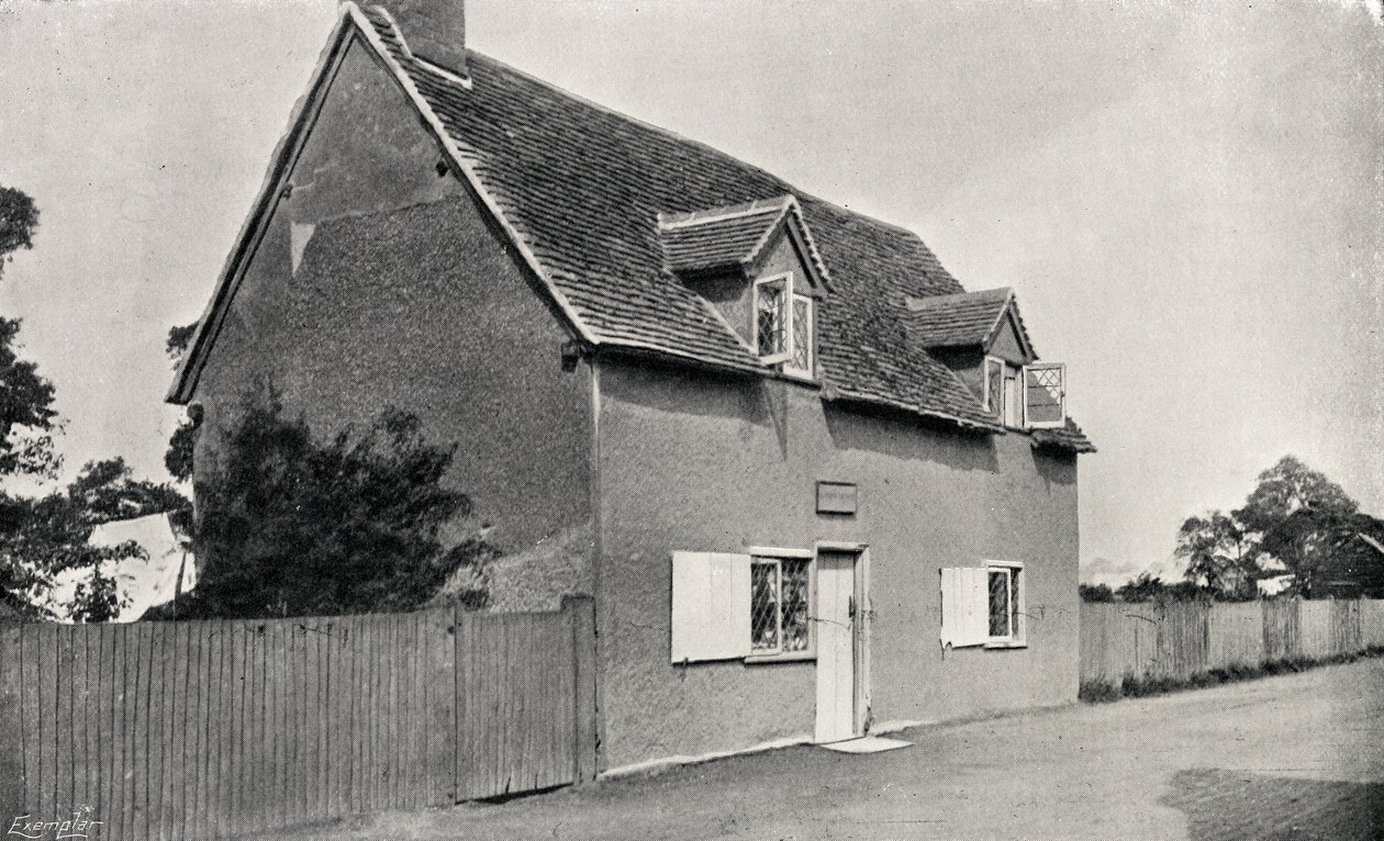 John Bunyans (1628-88) dům v Bedfordshire od English Photographer