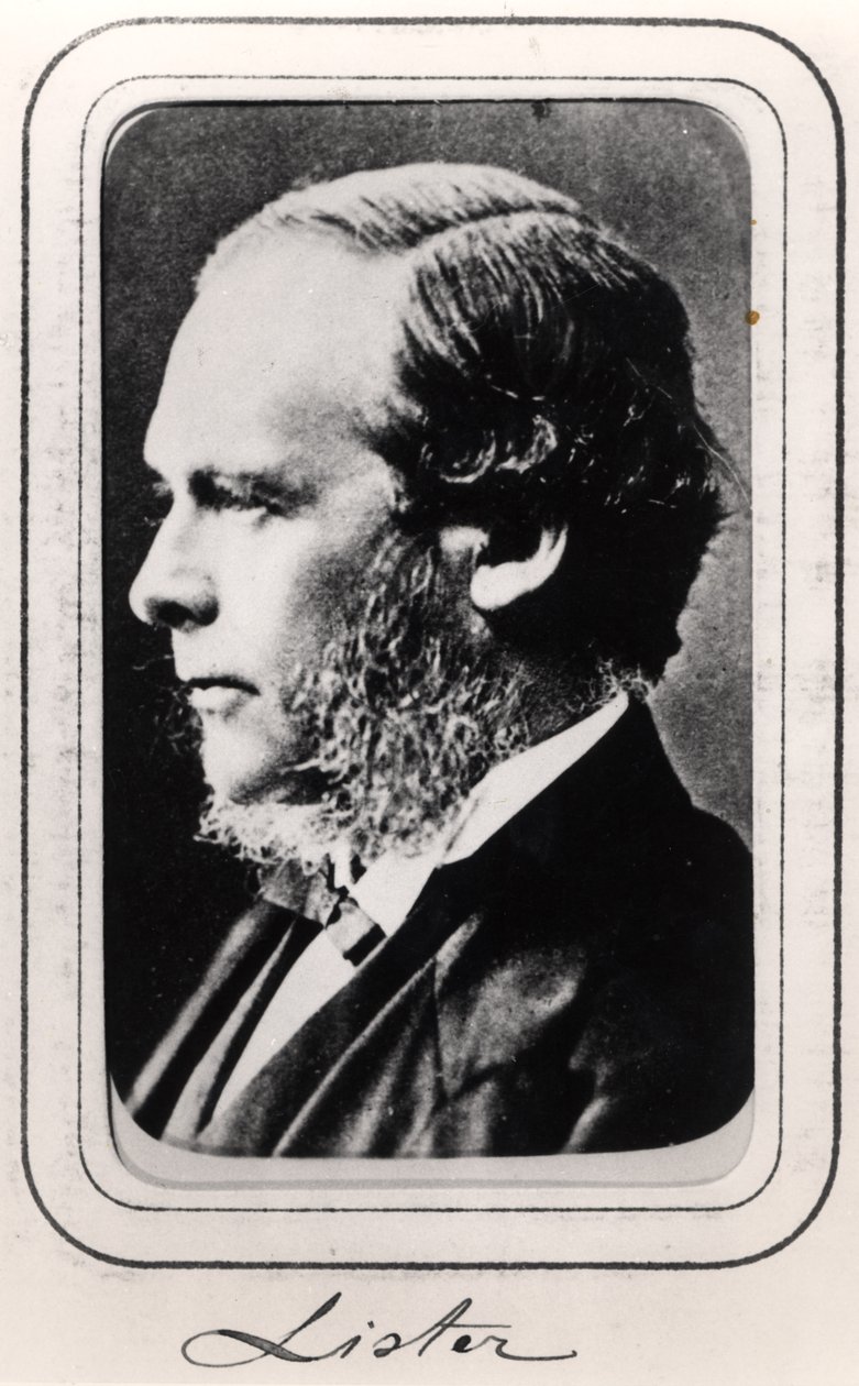 Joseph Lister (1827-1912) od English Photographer