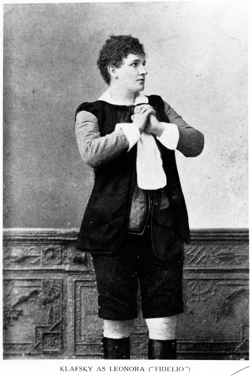 Katherina Klafsky jako Leonora z 