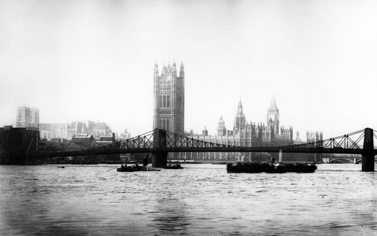 Lambeth Bridge a Westminsterský palác, konec 19 od English Photographer