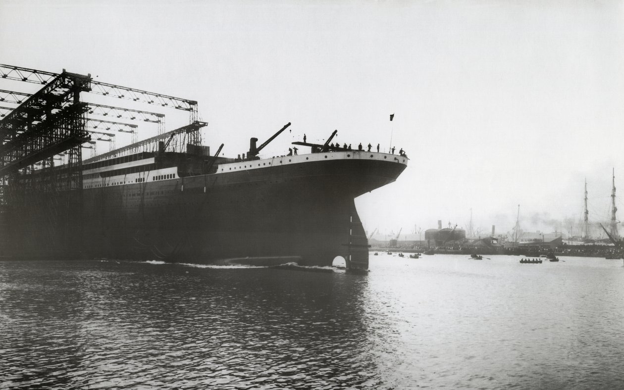 Start RMS Titanic, 31. května 1911 od English Photographer