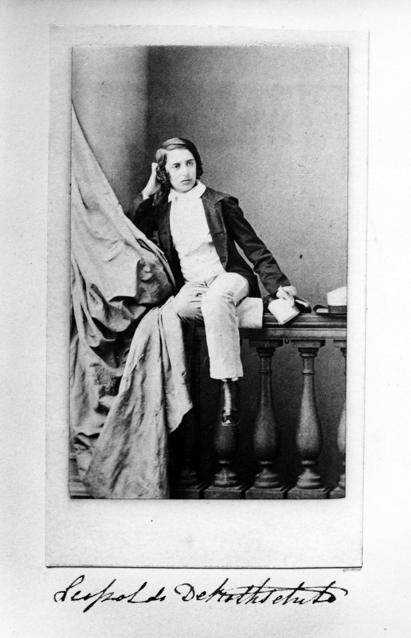 Leopold de Rothschild, kolem 60. let 19. století od English Photographer
