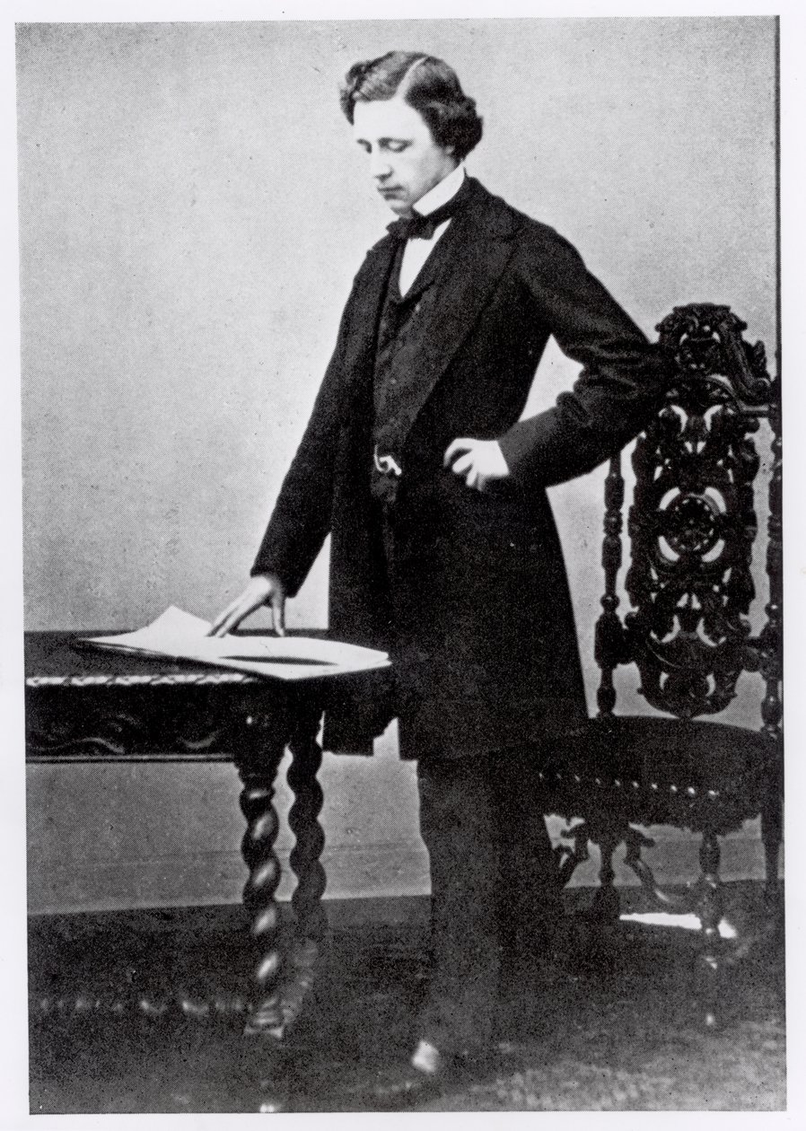 Lewis Carroll (1832-98) ve věku 29 let od English Photographer