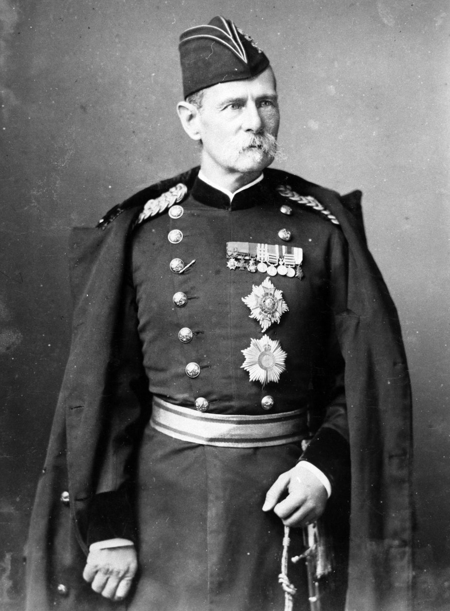 Lord Roberts z Kandaháru, kolem 80. let 19. století od English Photographer