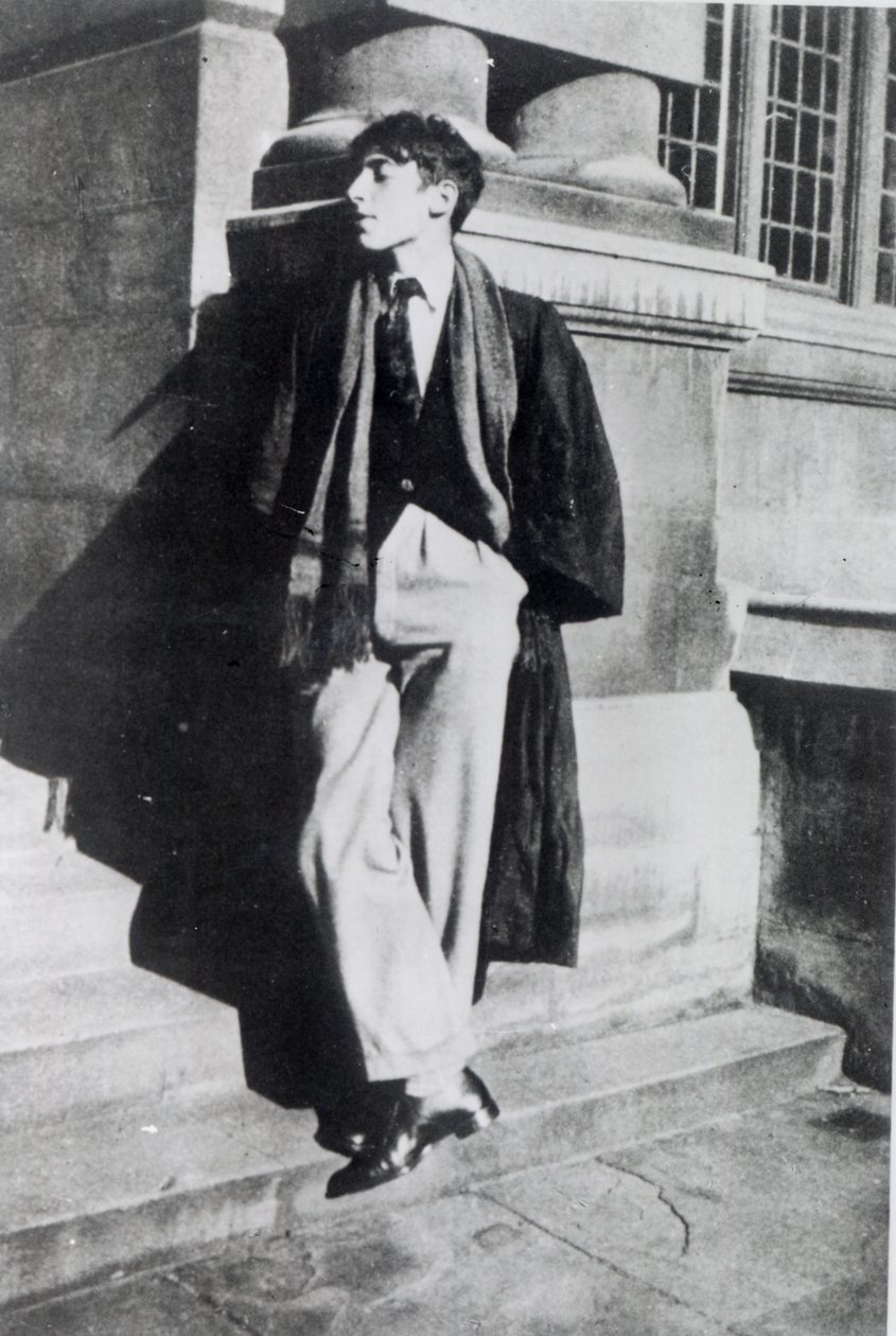 Louis MacNeice během svého působení v Oxfordu, 1926-30 od English Photographer