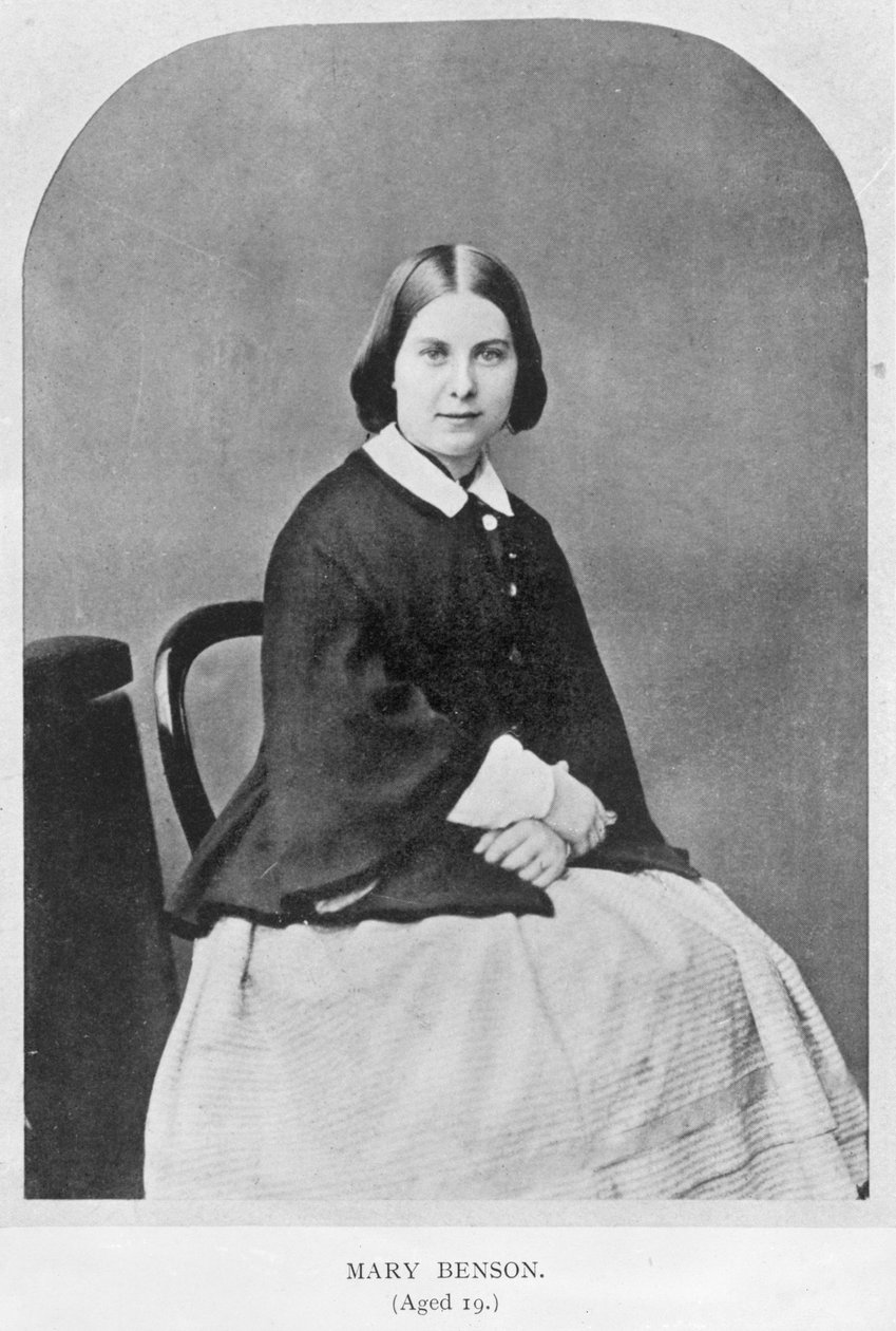 Mary Sidgwick Bensonová od English Photographer