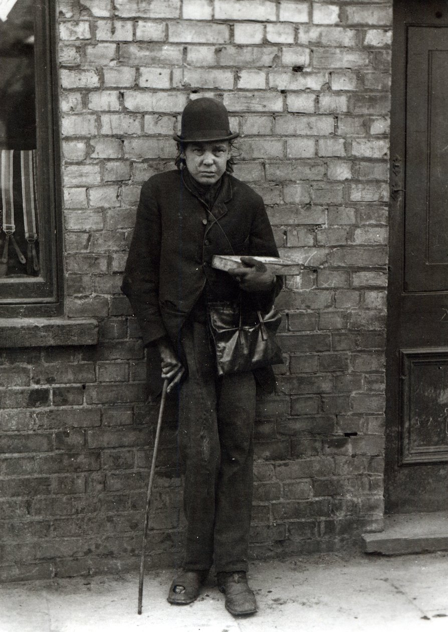 Match-Seller. c.1900 od English Photographer