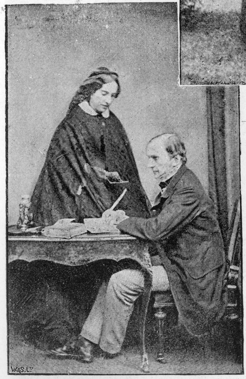 Pan a paní Gladstoneovi, kolem roku 1840 od English Photographer