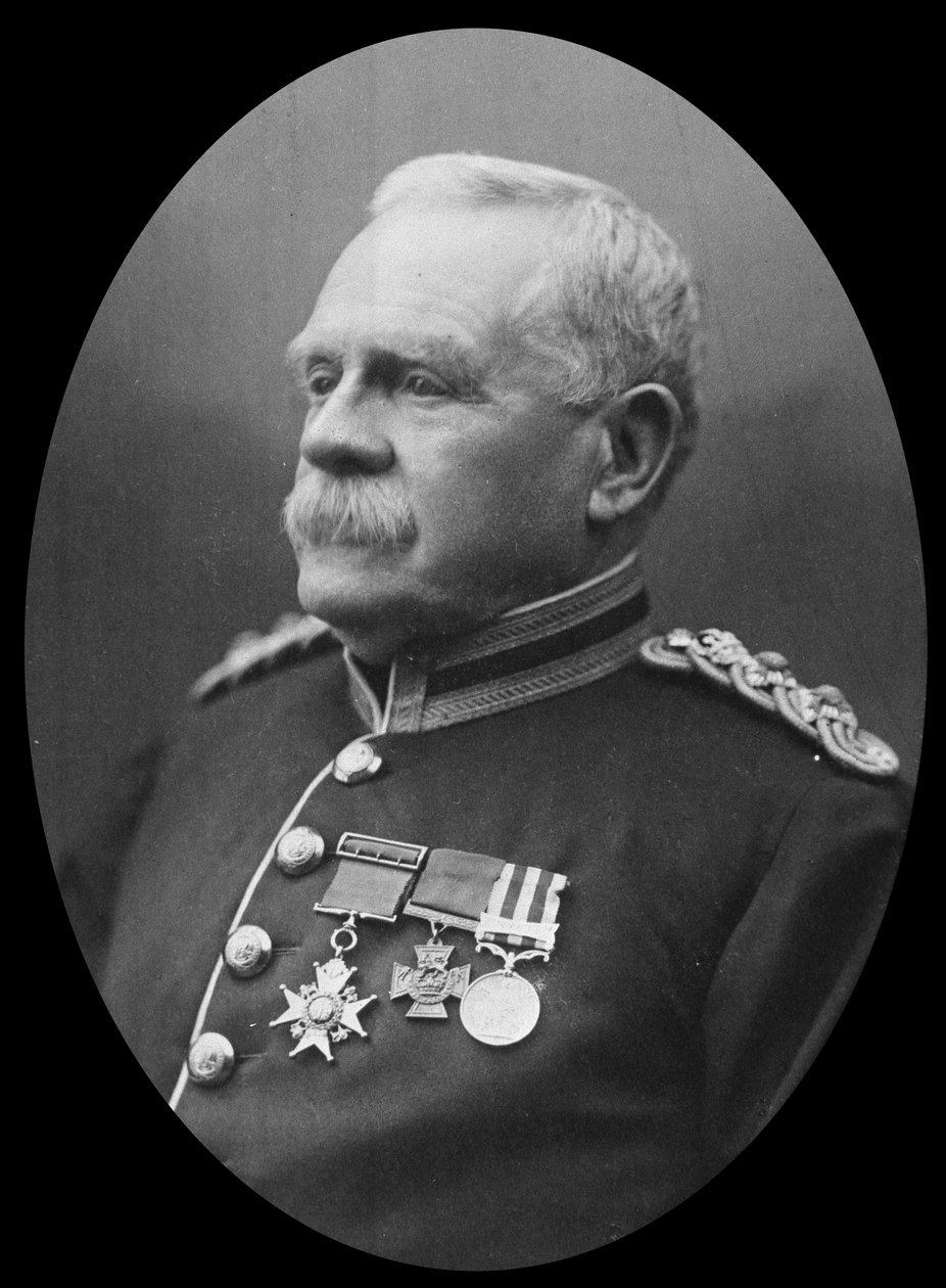 Portrét plukovníka T. Cadella VC CB, 1907 od English Photographer