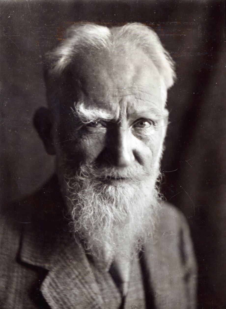 Portrét George Bernarda Shawa, únor 1933 od English Photographer