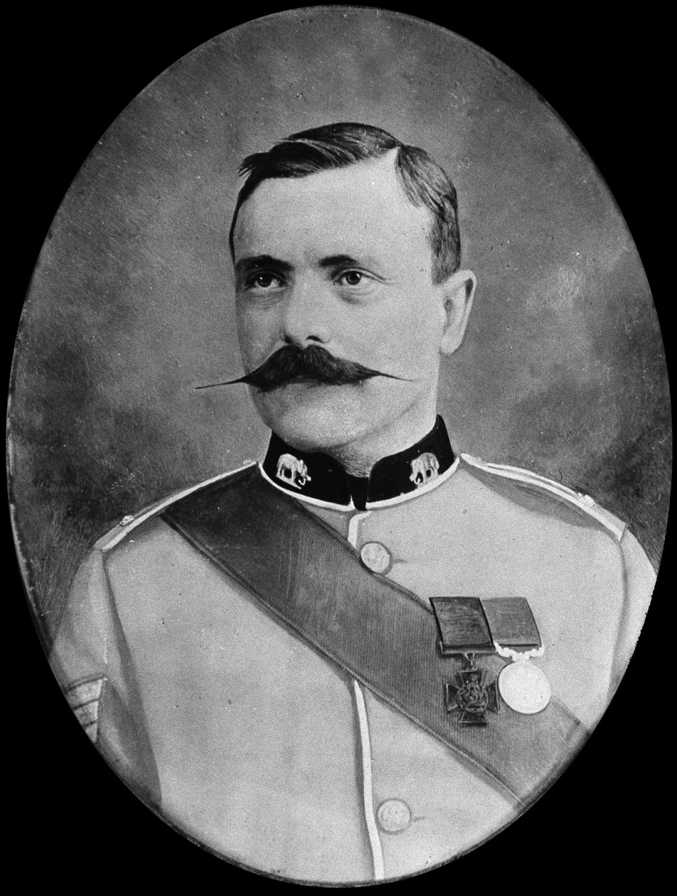 Portrét seržanta J. Danaghera, Connaught Rangers, 1890 od English Photographer