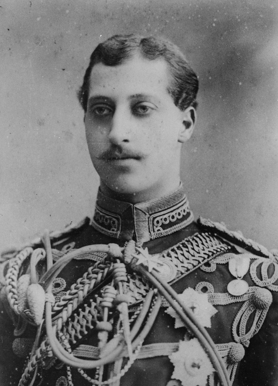Princ Albert Victor, vévoda z Clarence a Avondale, 1885 od English Photographer