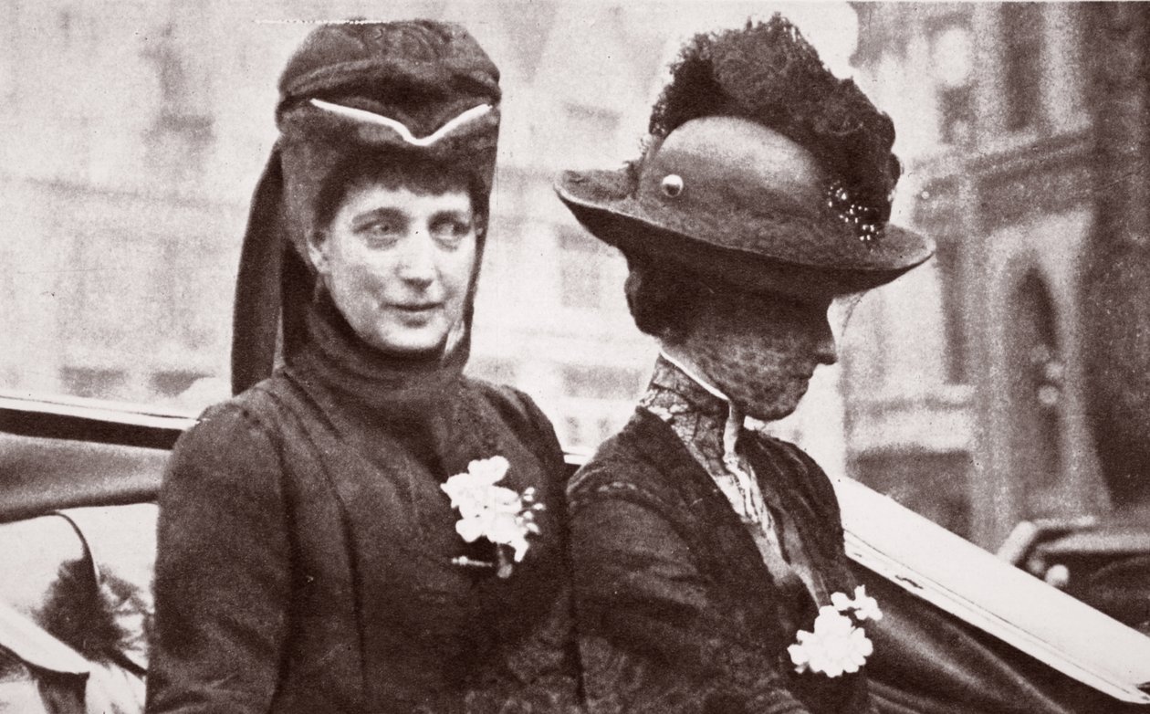Queen Alexandra, první den Alexandry Rose, 1912 od English Photographer