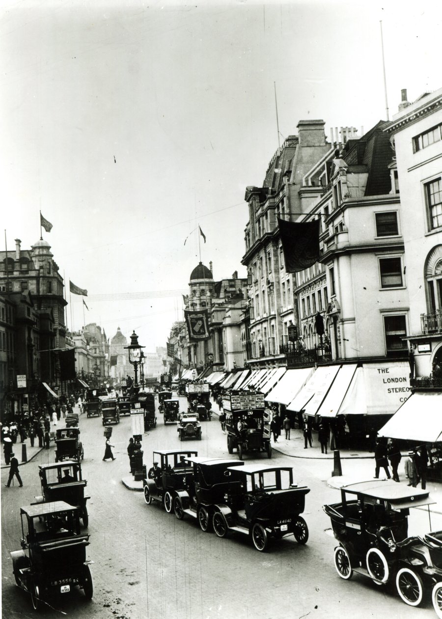 Regent Street, 1910 od English Photographer