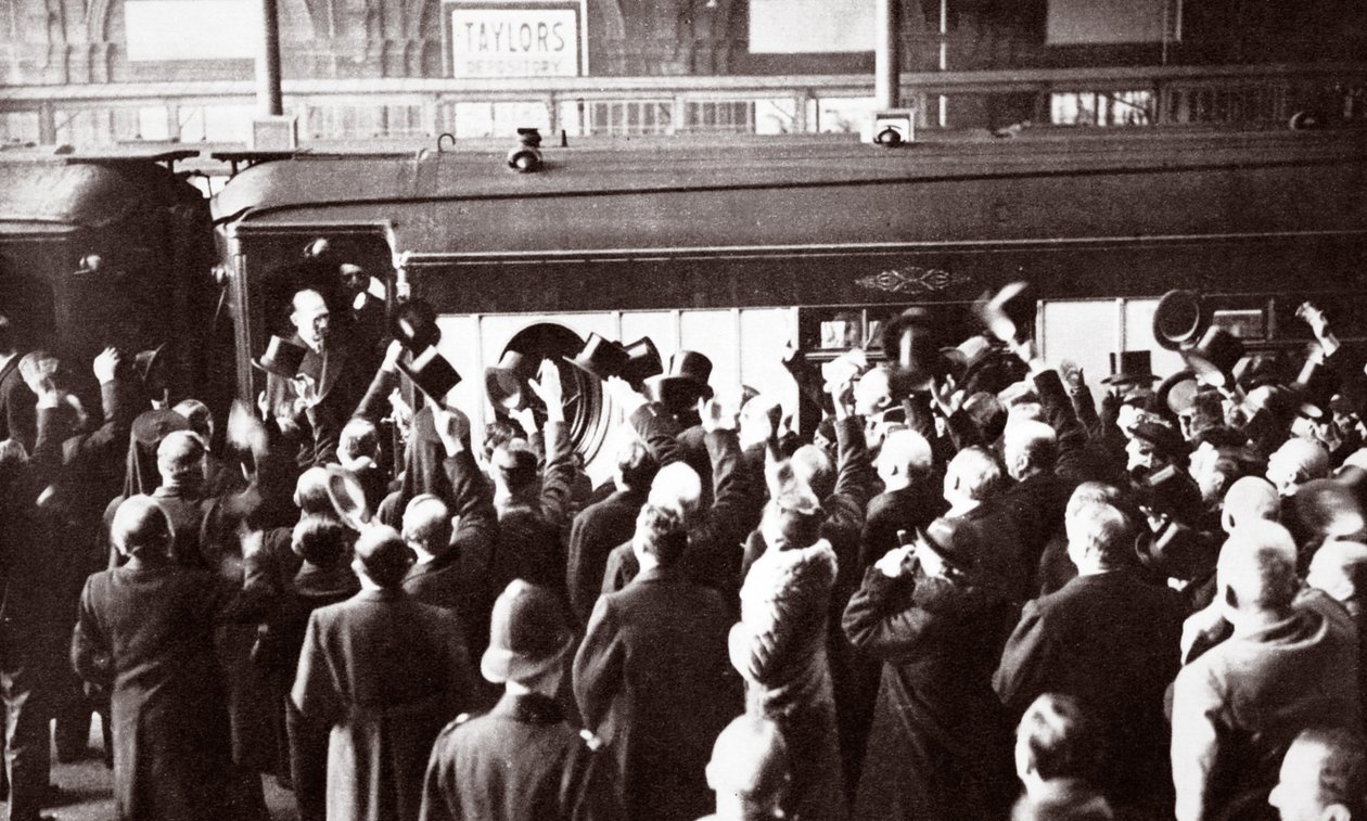 Obnova řecké monarchie, listopad 1935 od English Photographer