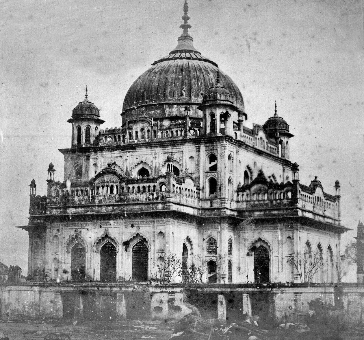 Mauzoleum Sadut Alis, Lucknow od English Photographer