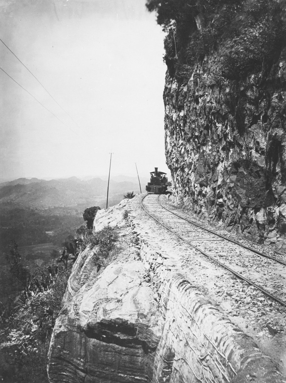 Sensation Rock, Srí Lanka, cca 1860-90s od English Photographer