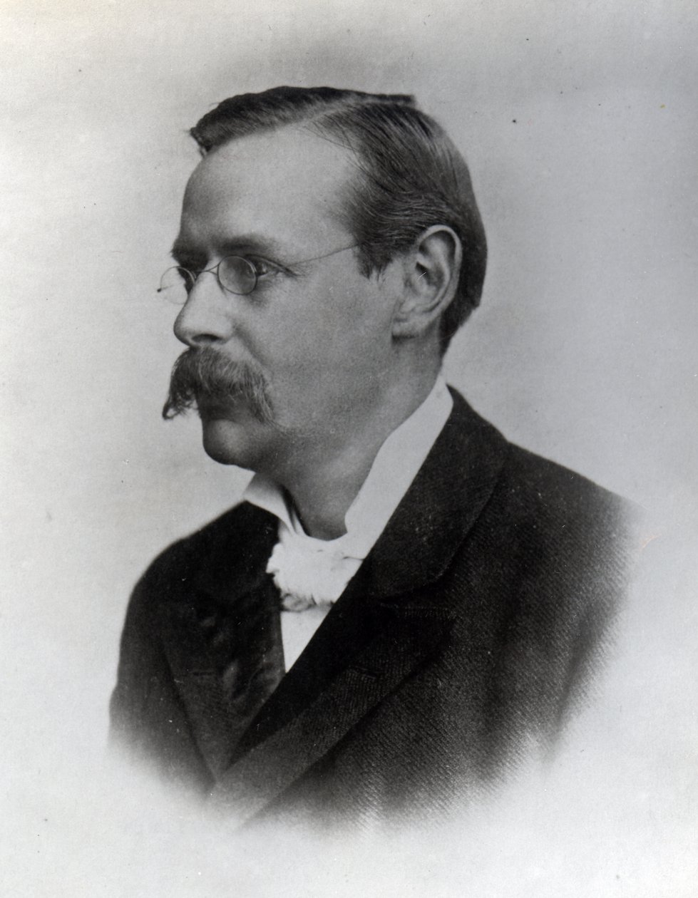 Sir Edmund William Gosse, 1892 od English Photographer
