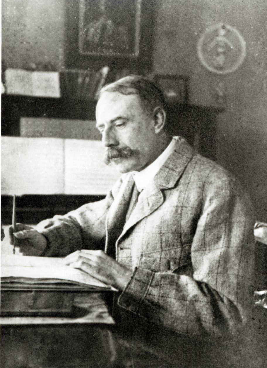 Sir Edward Elgar (1857-1934) od English Photographer