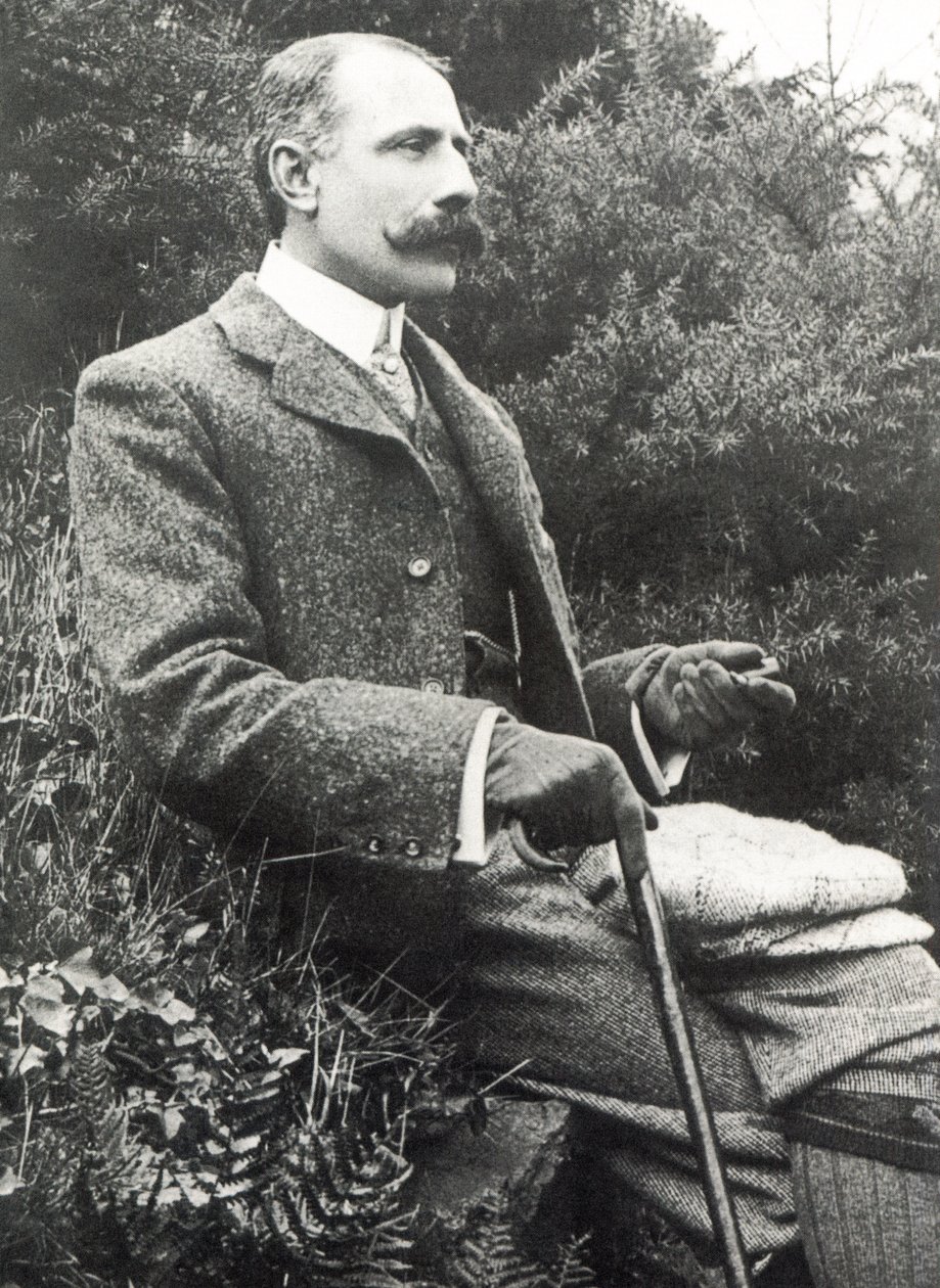 Sir Edward Elgar (1857-1934) od English Photographer