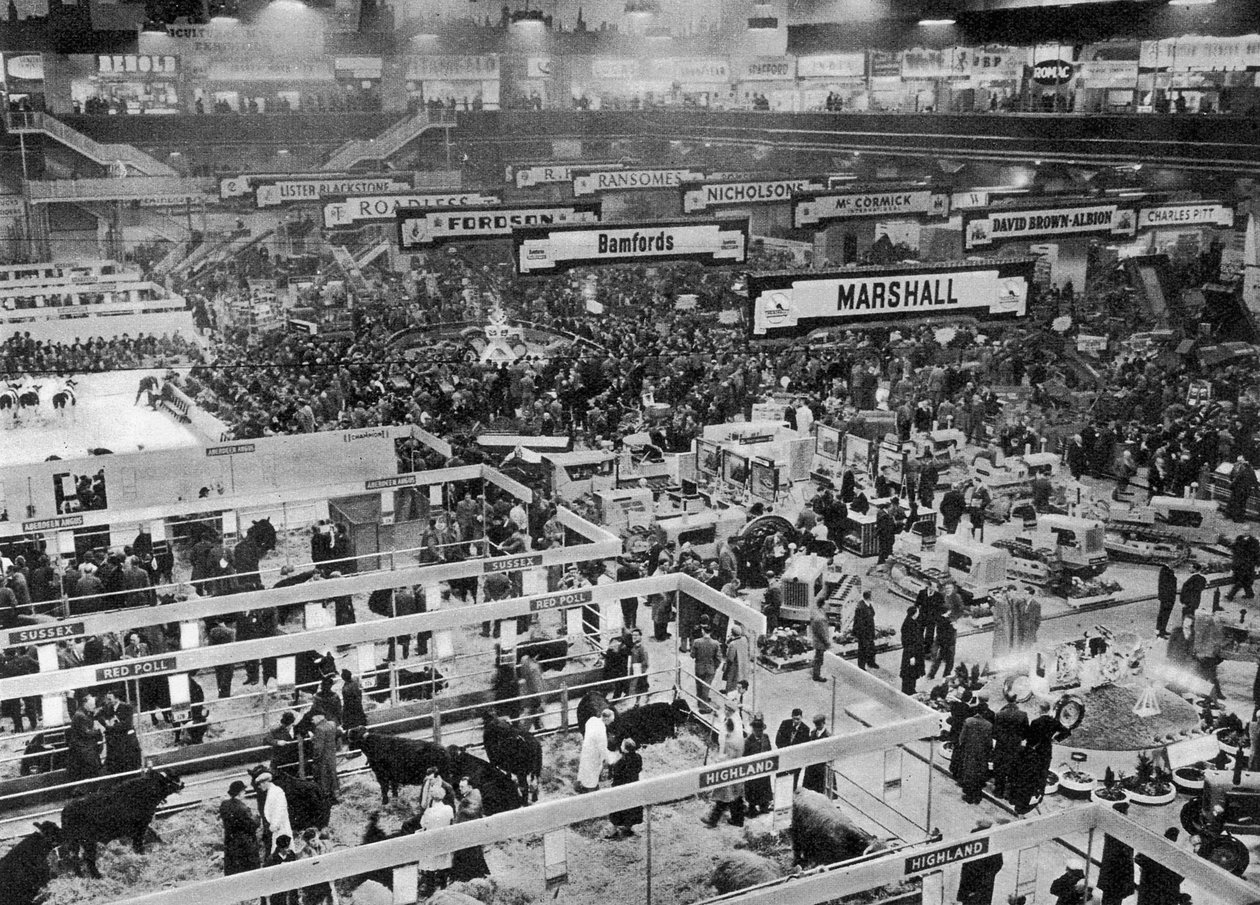 Smithfield Market, 1957 od English Photographer