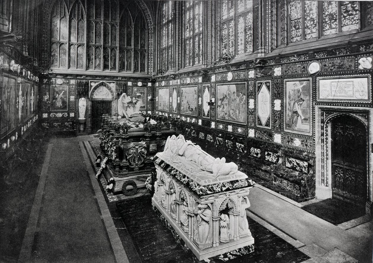 Albert Memorial Chapel, Windsor od English Photographer