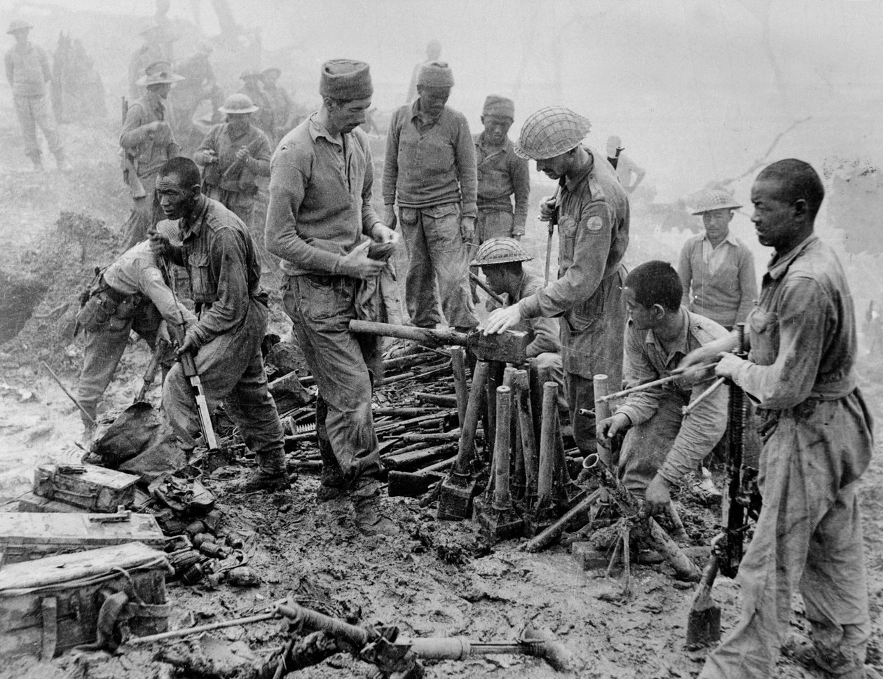 Zajetí Scraggy během bitvy Imphal-Kohima, 1944 od English Photographer