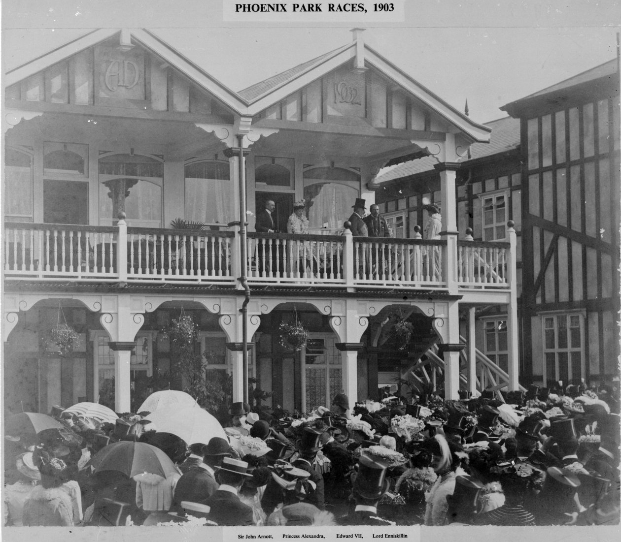 První závody Phoenix Park, 1903 od English Photographer