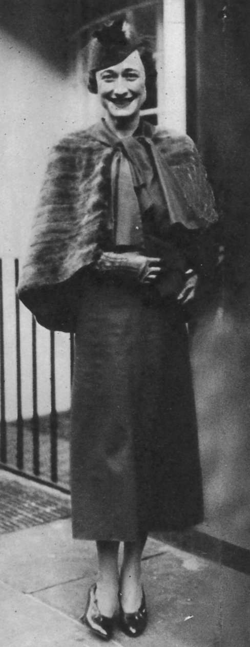 Wallis Simpson, 1936 od English Photographer