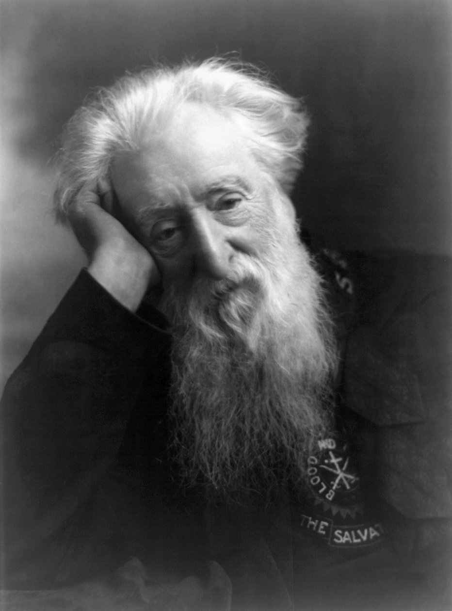 William Booth, z ‚The Year 1912‘, publikoval Londýn, 1913 od English Photographer