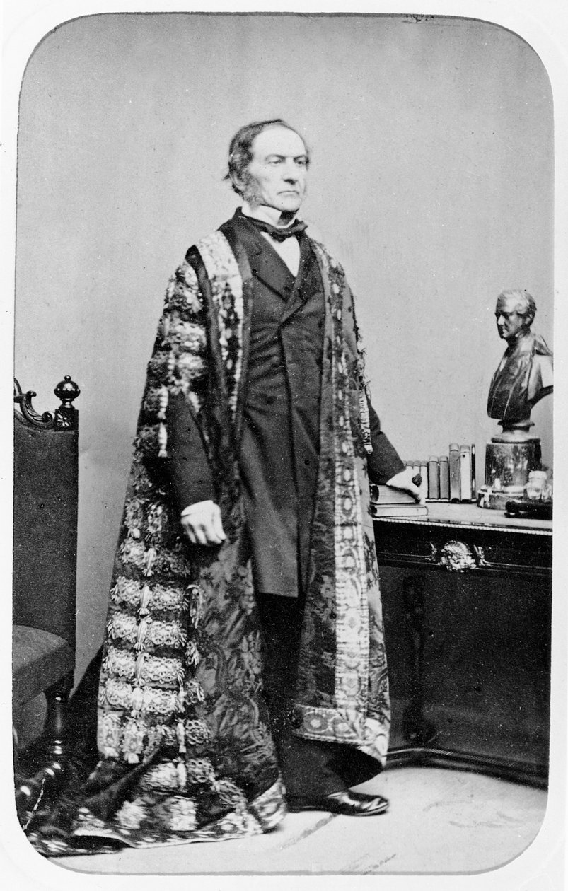 William Ewart Gladstone, kolem roku 1860 od English Photographer