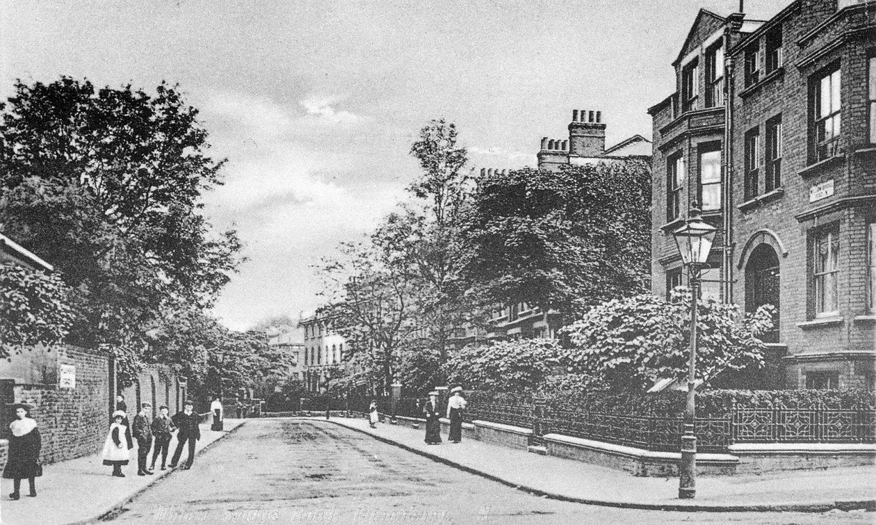 Willow Bridge Road, Canonbury, Islington, asi 1905 od English Photographer