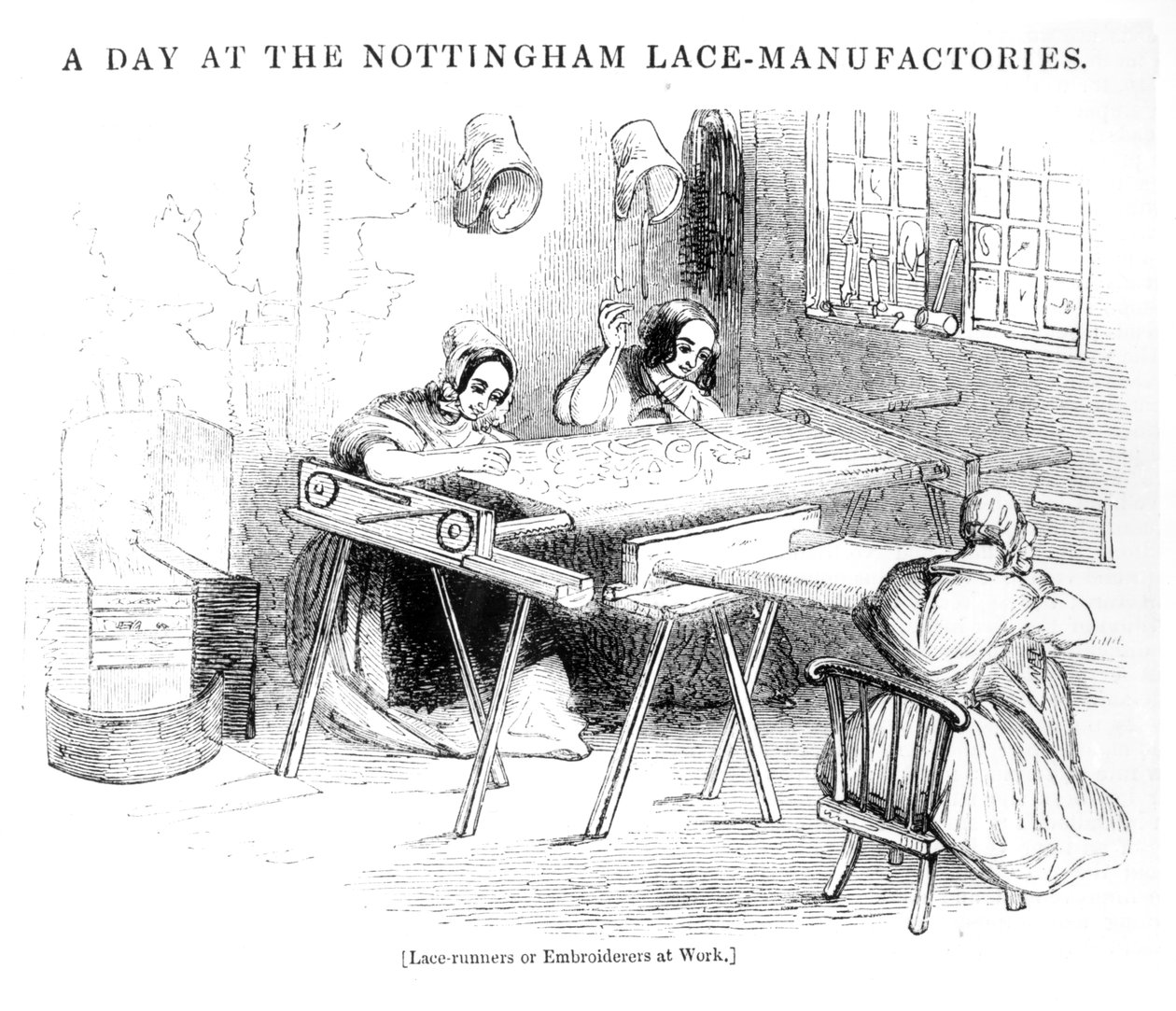 Den v Nottingham Lace Manufacturers od English School