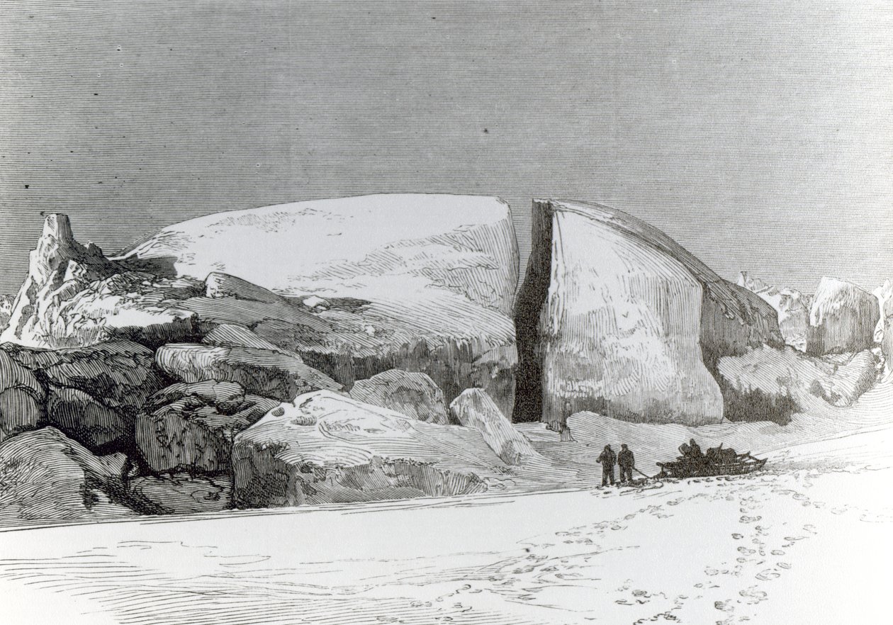 A Floe-Berg Aground, publikované v 