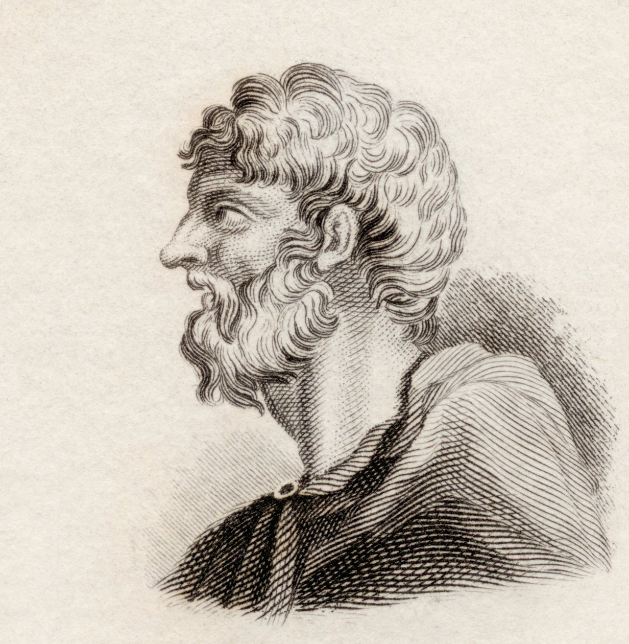 Alcaeus z Mytilény, 1825 od English School
