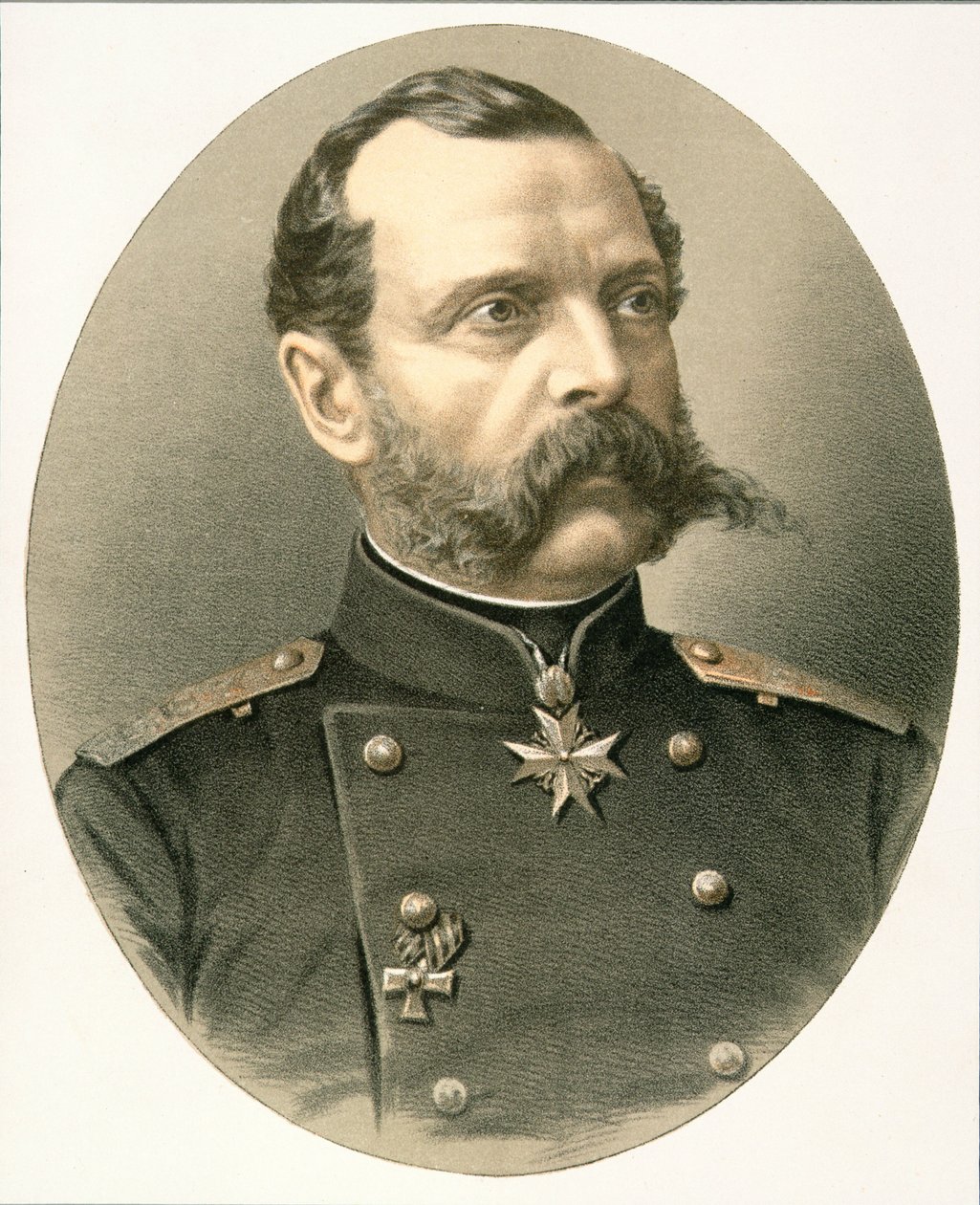 Alexandr II. (1818-81) ruský car od English School