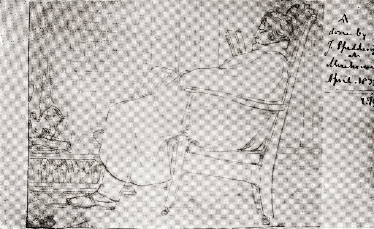 Alfred Lord Tennyson (1809-92) od English School