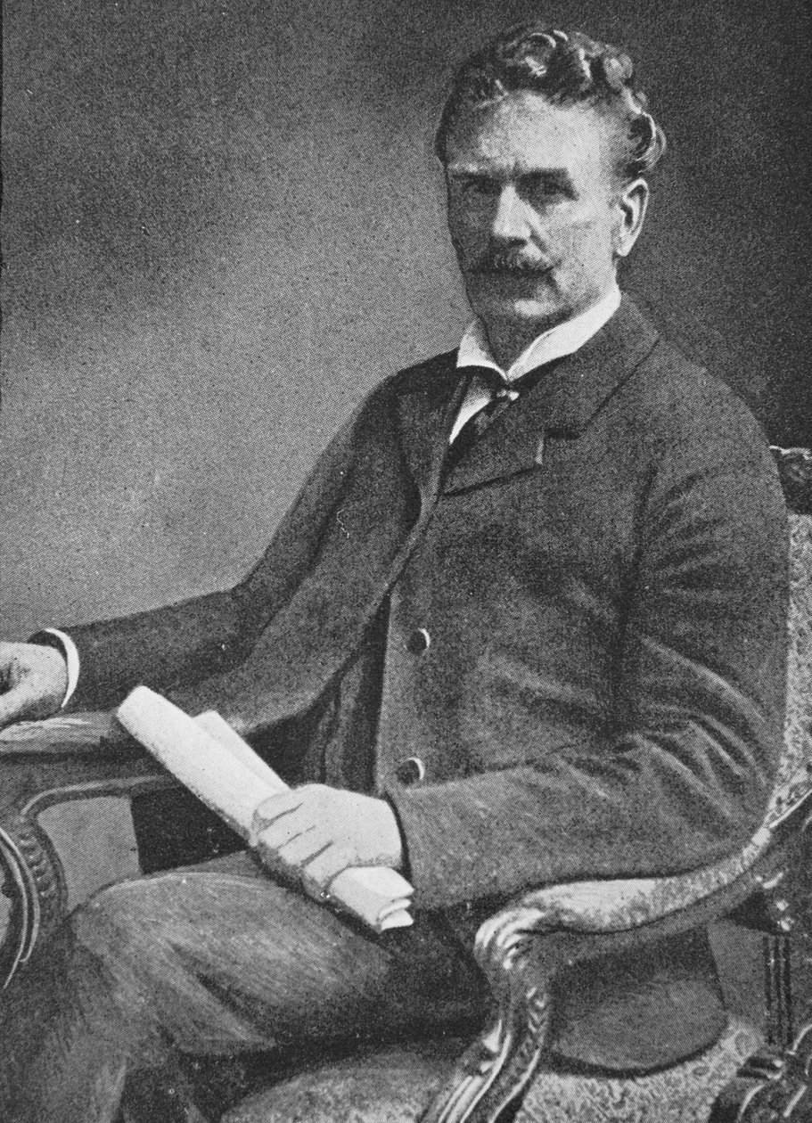 Ambrose Gwinnett Bierce (1842-c.1914) (hlubotisk) od English School