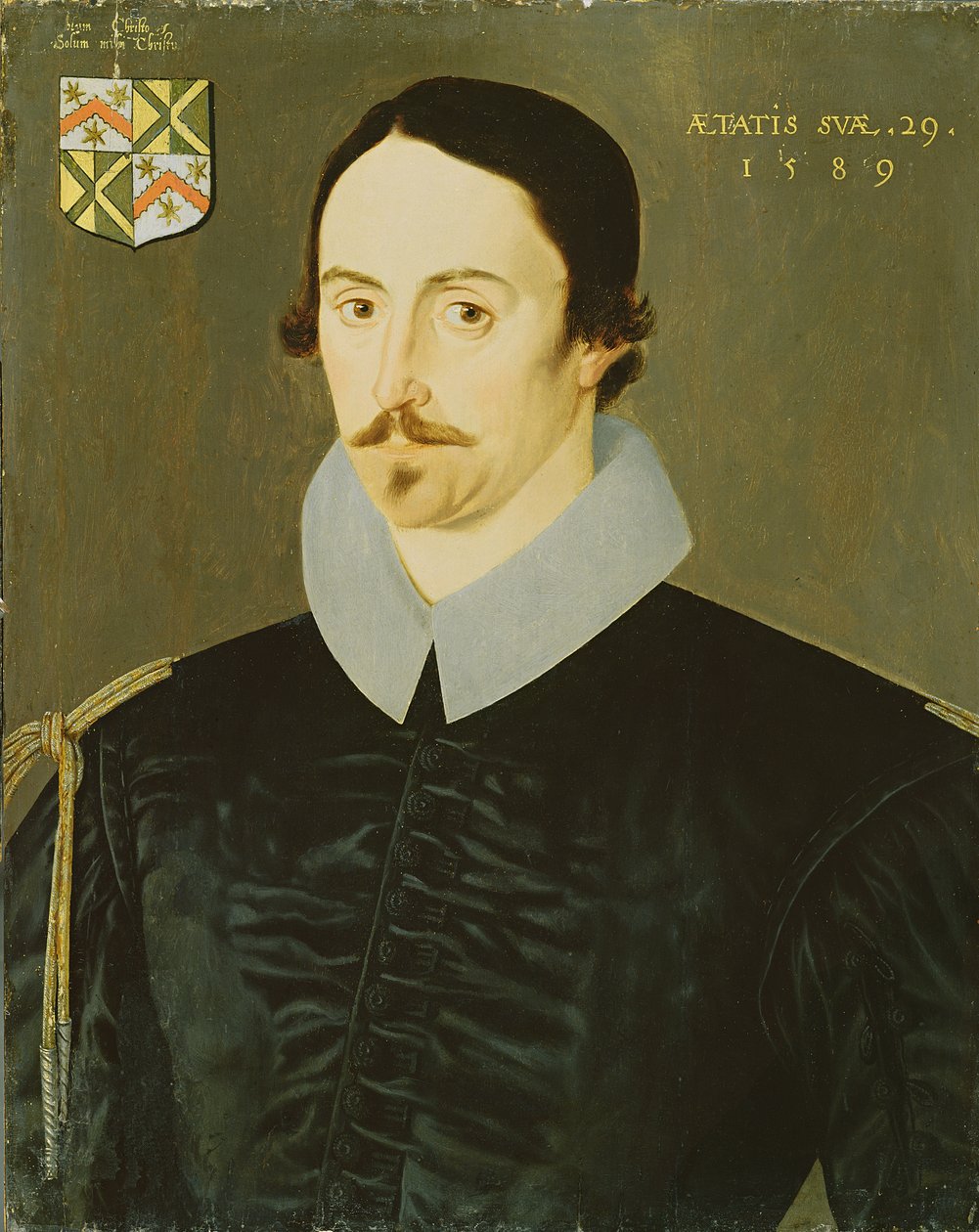 Neznámý muž, 29 let, pravděpodobně z rodiny Kempe, 1589 od English School