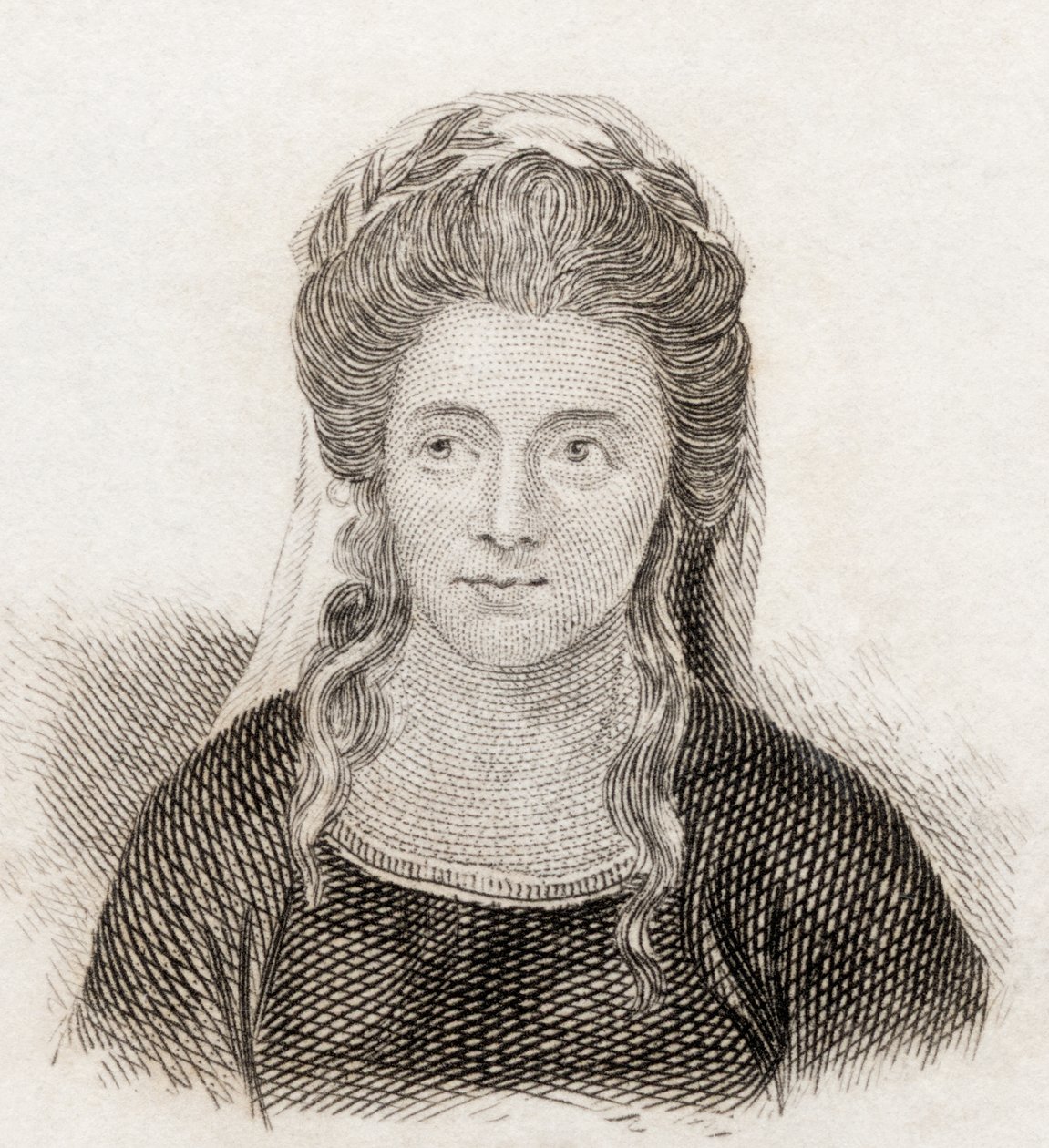 Anna Sewardová, 1825 od English School