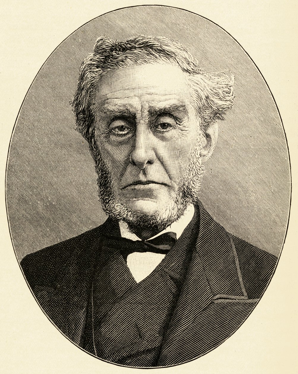 Anthony Ashley Cooper (1801-85) 7. hrabě z Shaftesbury od English School