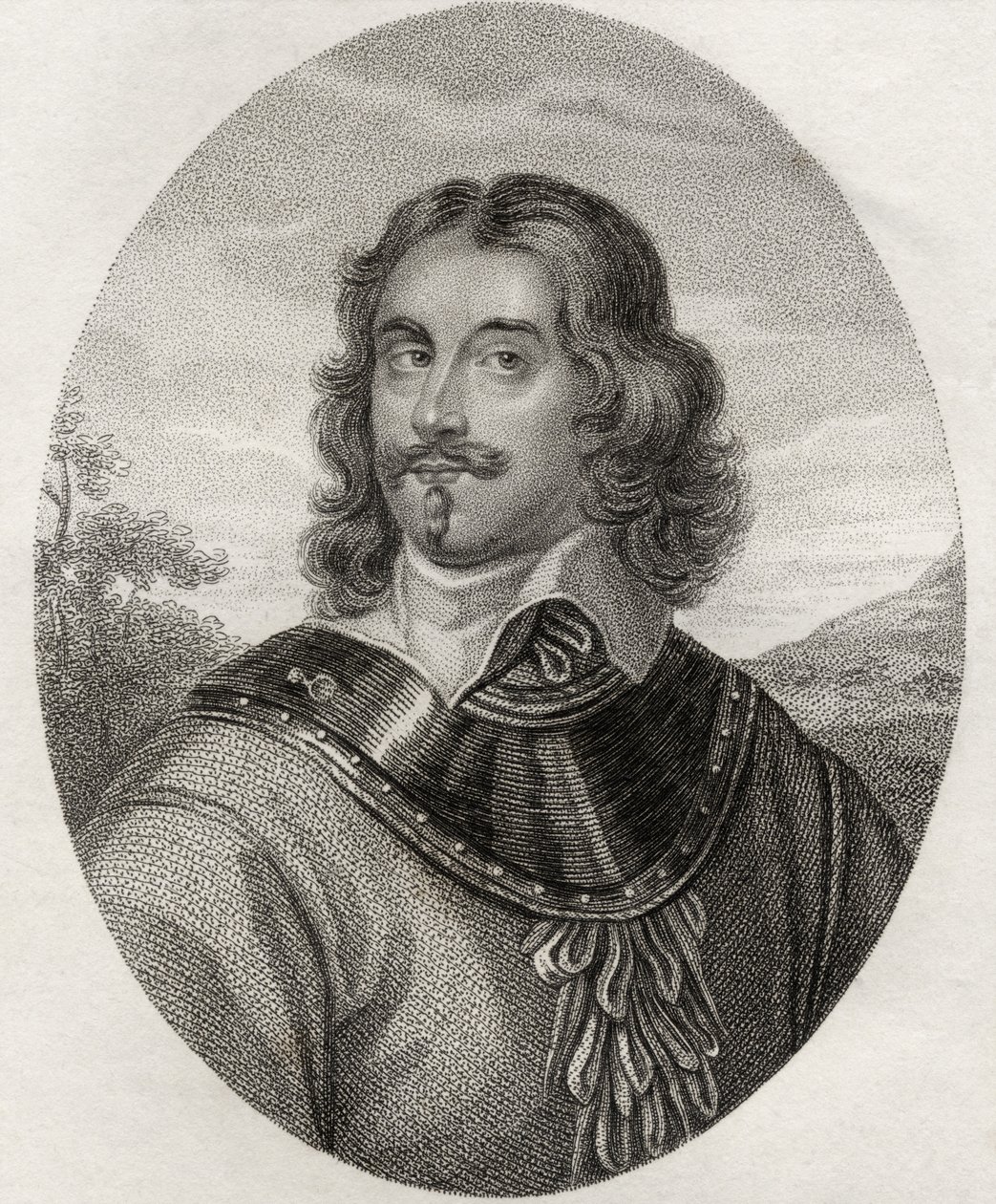 Arthur Capel, ilustrace z „Katalogu královských a vznešených autorů, svazek III“, vydaného v roce 1806 od English School