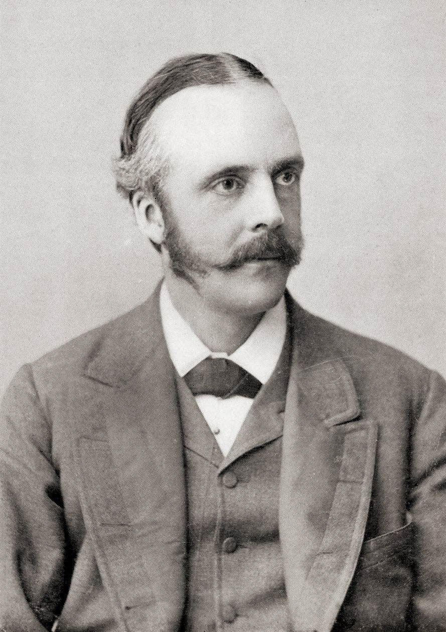 Arthur James Balfour, z knihy "Gladstone: The Man and the Statesman" od Davida Williamsona, vydané v roce 1898. od English School