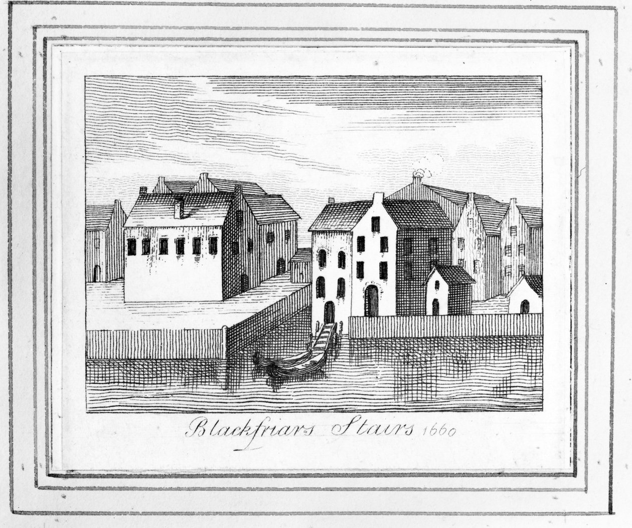Blackfriars Stairs, 1660 od English School