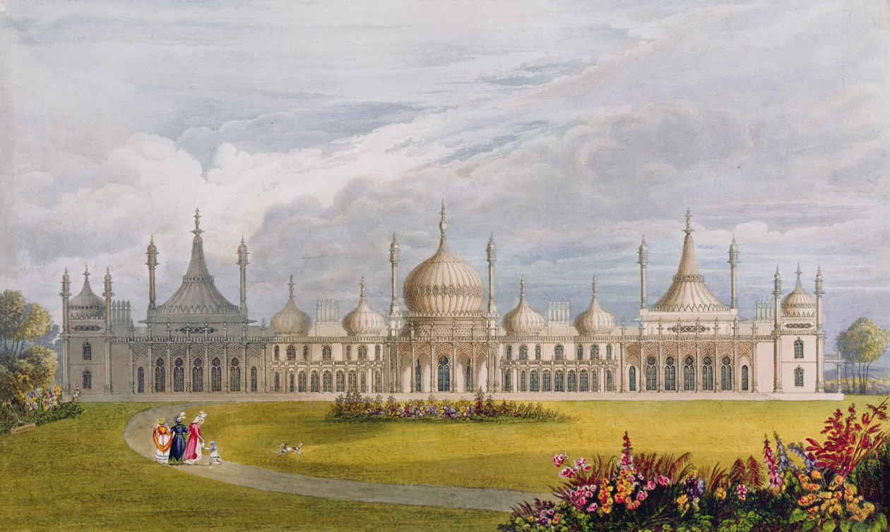 Brightonský královský pavilon, 19. století od English School